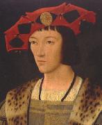 Jan Mostaert, Portrait of Charles VIII